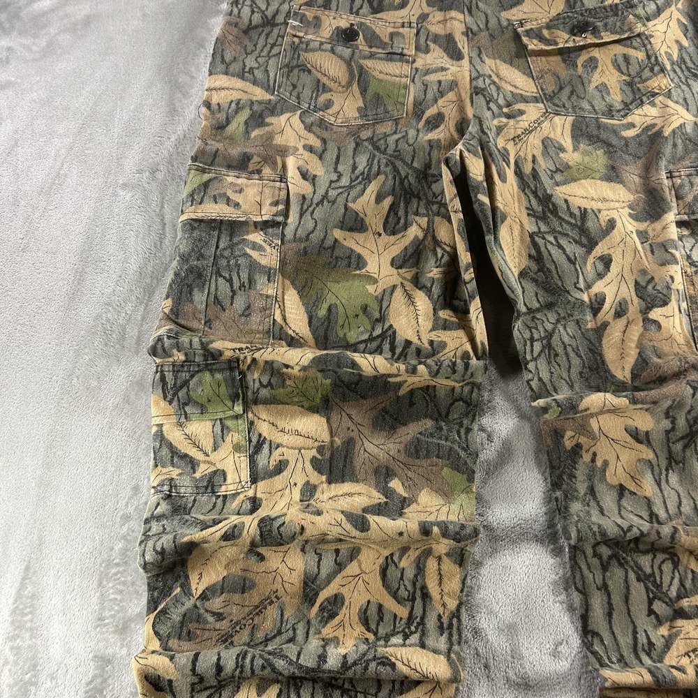 Avid Outdoor Cargo Pants Mens 40x31 Camo Canvas Relaxed Hunting Utility Workwear - Picture 7 of 16